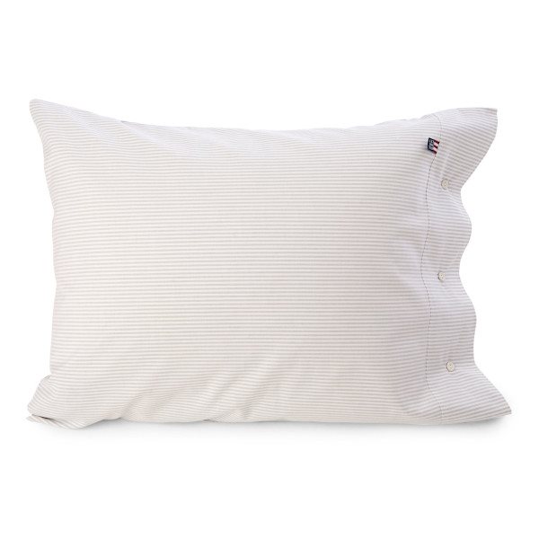 Pin Point Gray/White Pillowcase 50x60