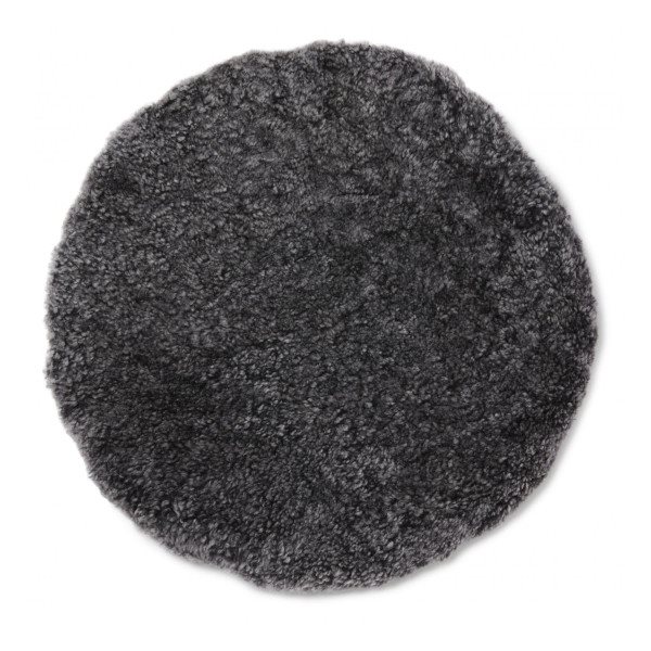Curly pad rund 34cm - Dark Grey